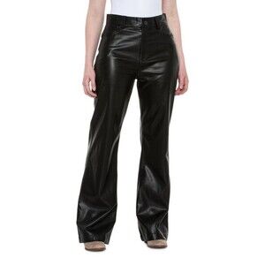 NWT‎ Alp n Rock ANR+ Claren Black Faux Leather Pants Womens Size XL $290